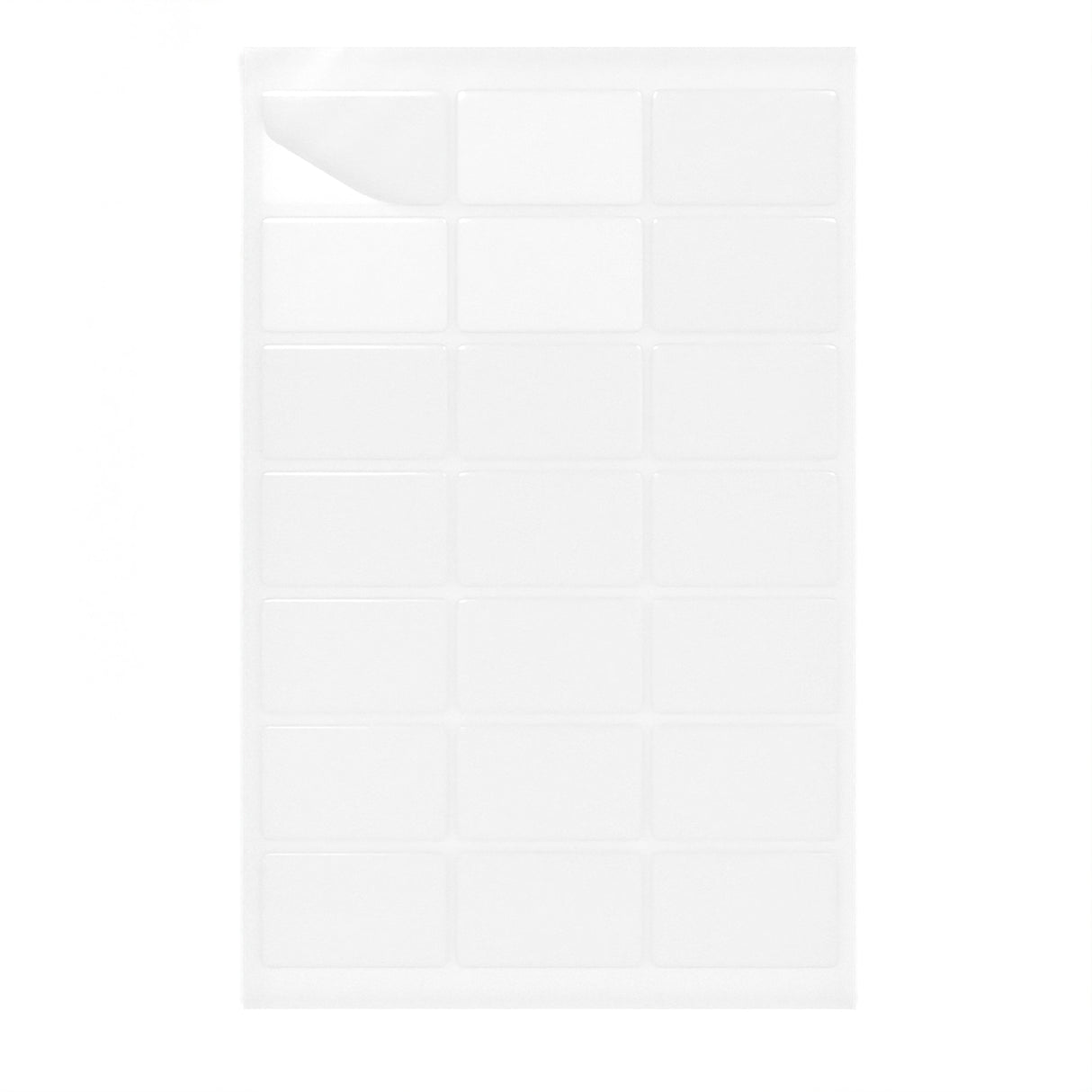 Suorakaiteen muotoiset etikettitarrat