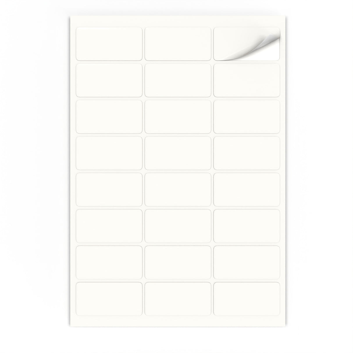 Suorakaiteen muotoiset etikettitarrat