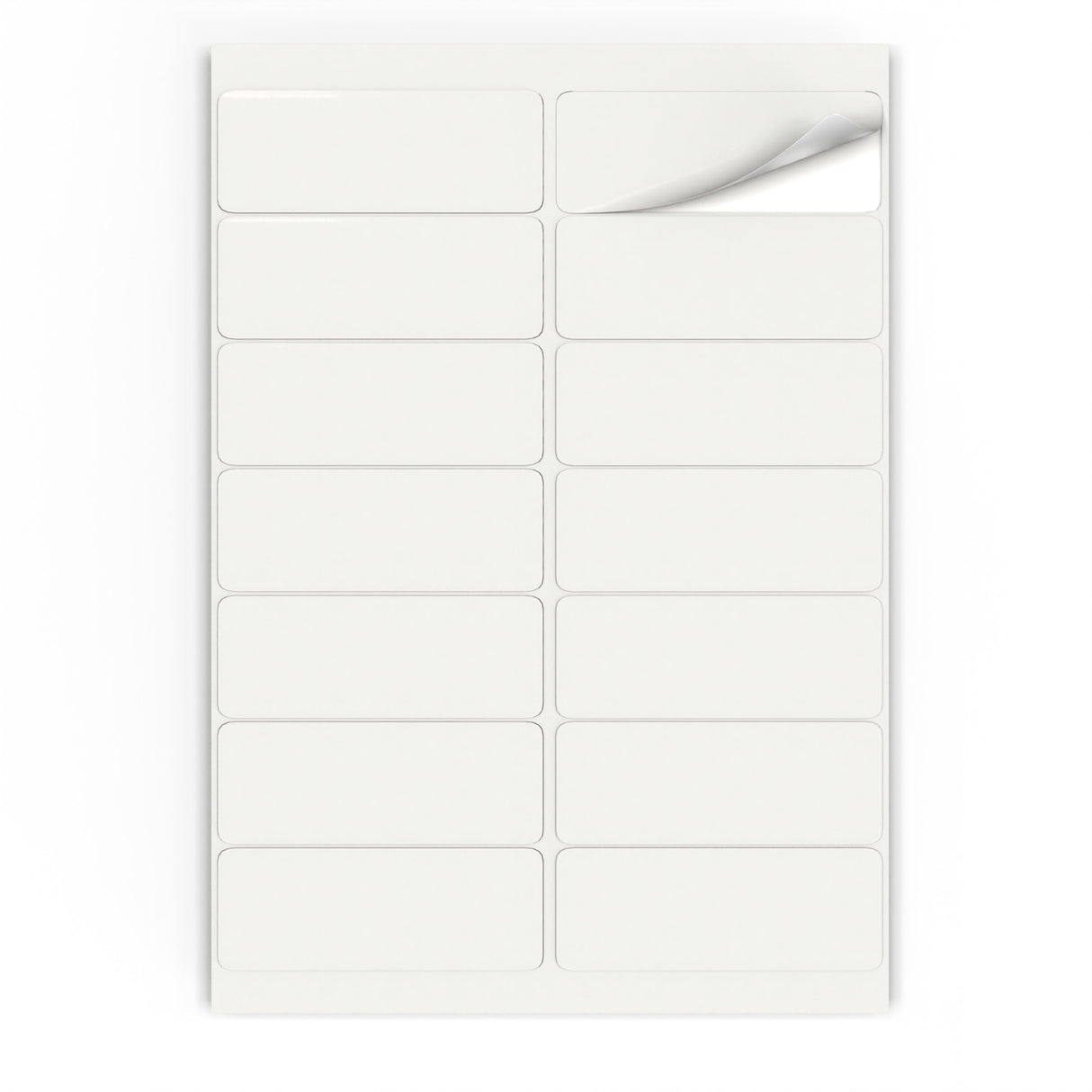 Suorakaiteen muotoiset etikettitarrat