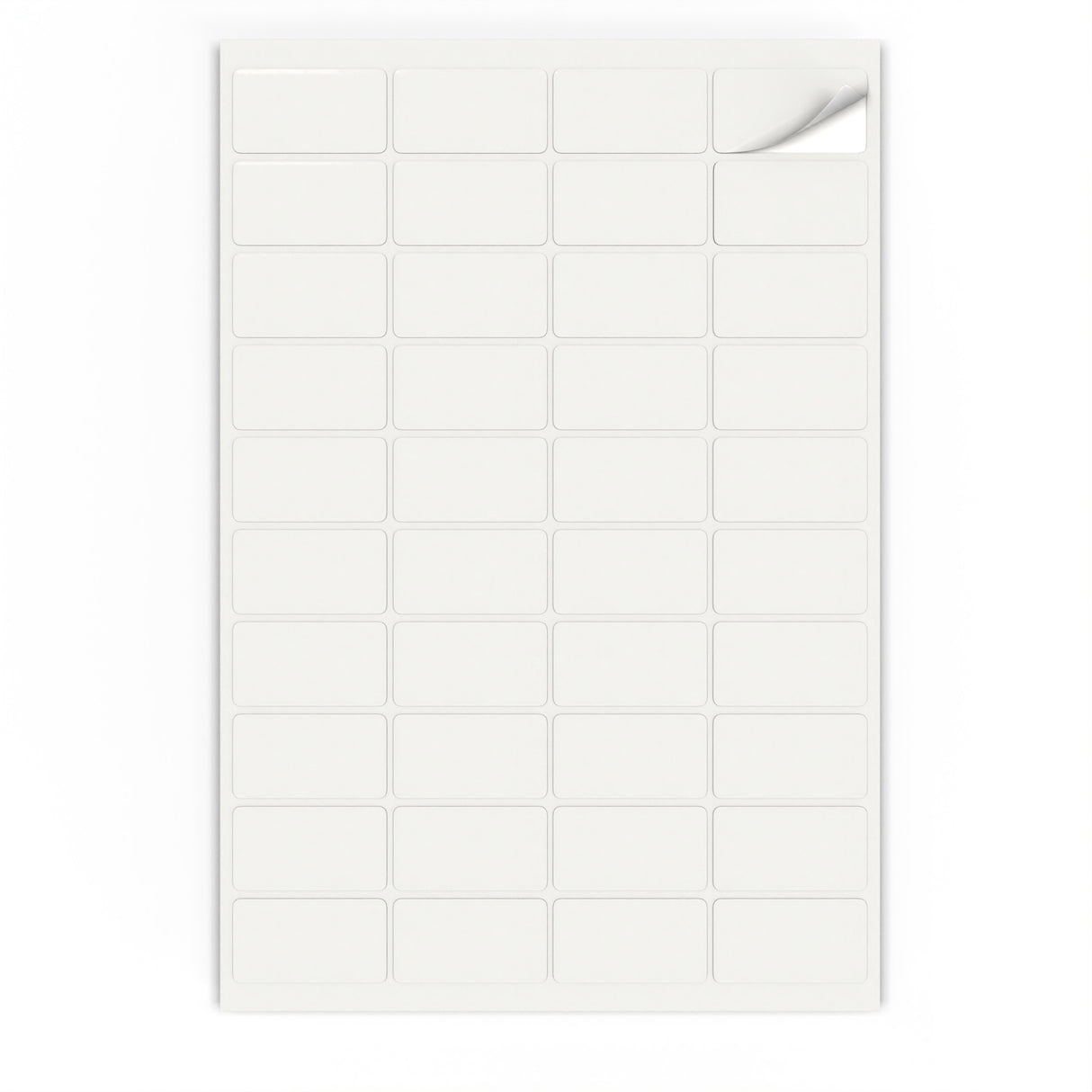 Suorakaiteen muotoiset etikettitarrat