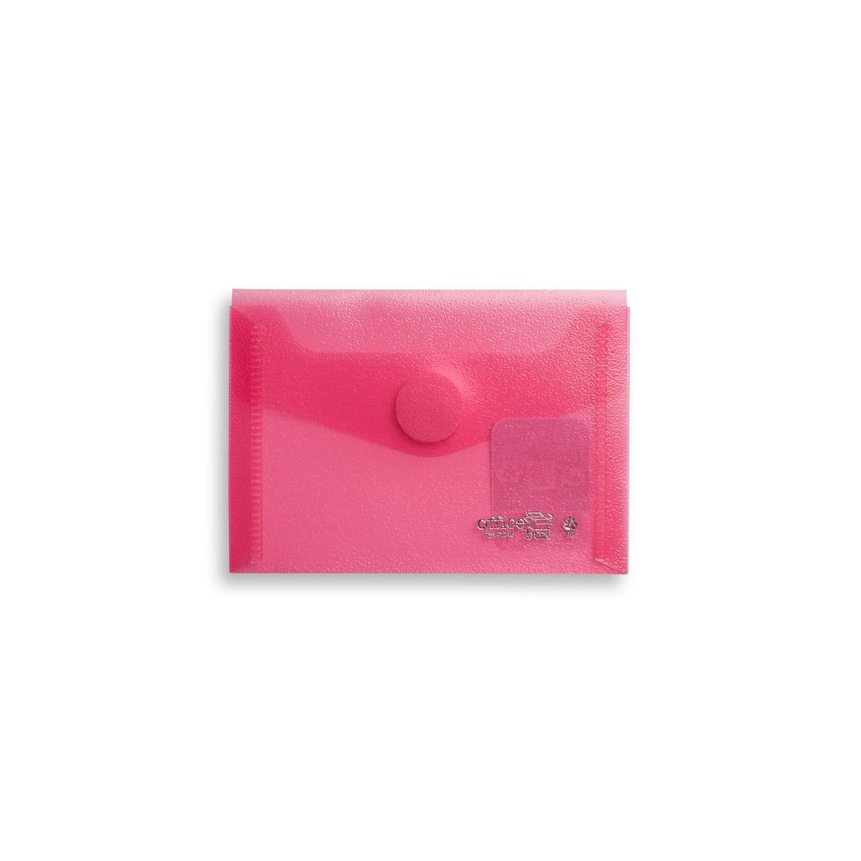 Läpinäkyvät polypropeenikirjekuoret tarranauhasulkumekanismilla