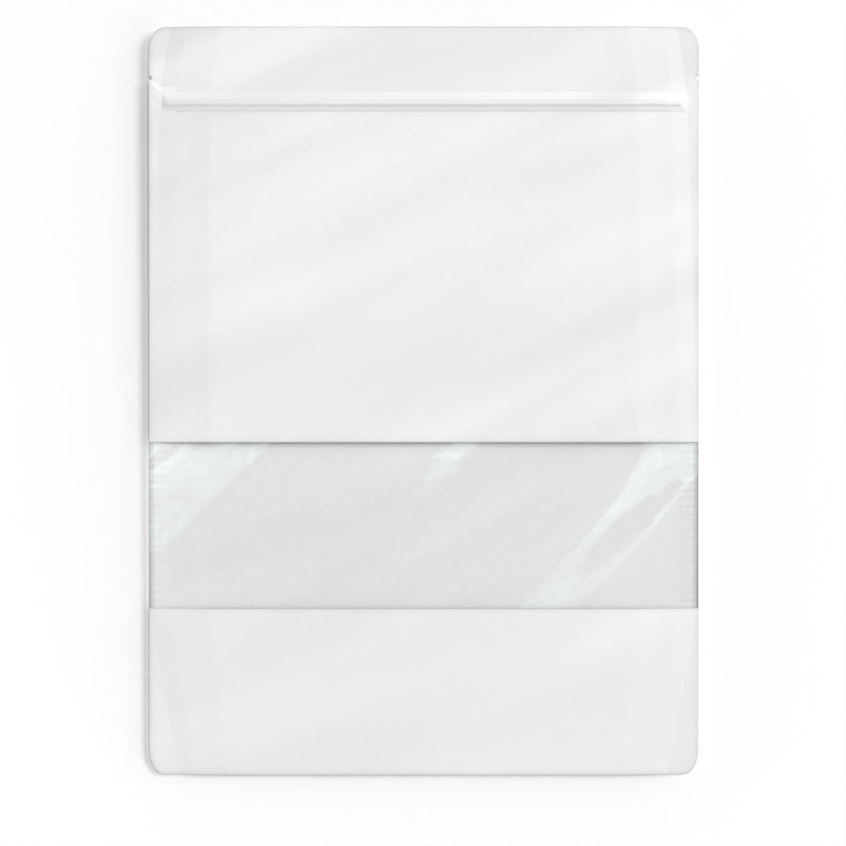 Ikkunallinen elintarvikkeille doypack-pussi