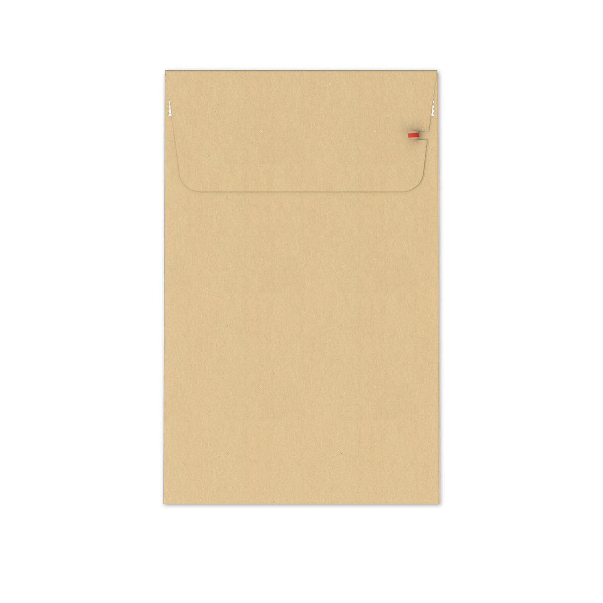 Uudelleenkäytettävästä paperista valmistettu postituspussi 353x250x50 mm