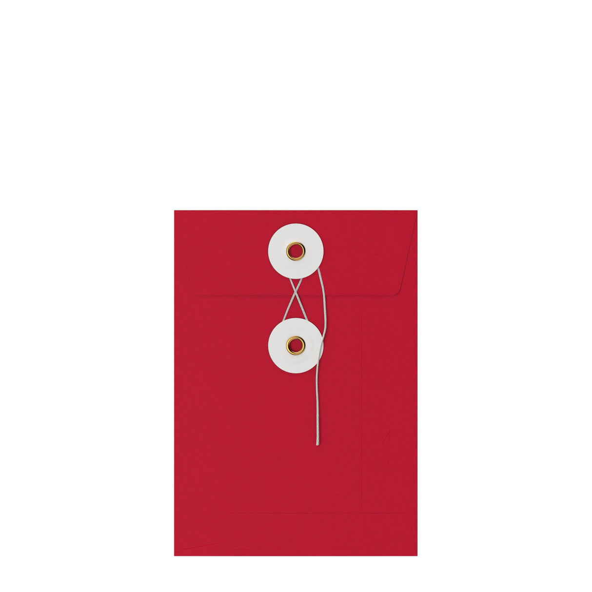 Värilliset kirjekuoret, joissa on naru- ja kiekkokiinnitys