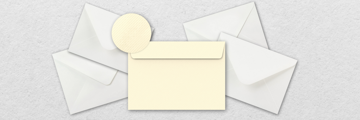 Luonnonkuituiset kirjekuoret