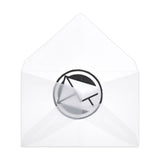 Värilliset läpikuultavat kirjekuoret