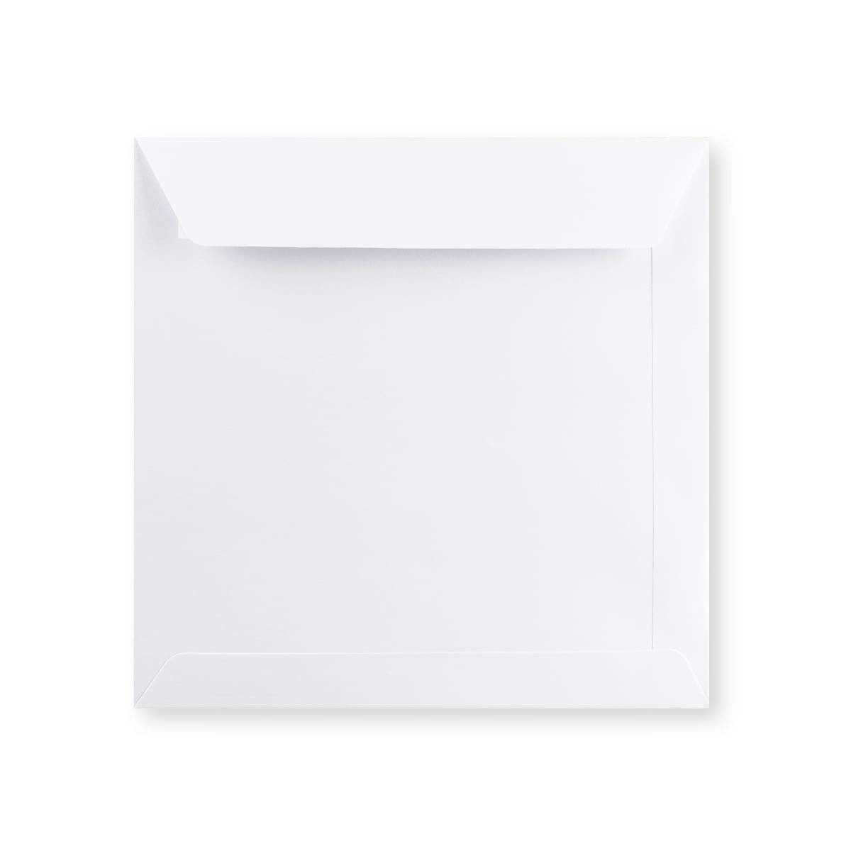 Valkoinen kirjekuori - Suora Läppä 200x200 mm