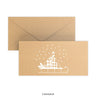 Christmas Envelope – Snow Sled Fleck 110 x 220 mm (DL)