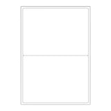 Valkoiset itseliimautuvat tarrat