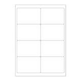 Valkoiset itseliimautuvat tarrat