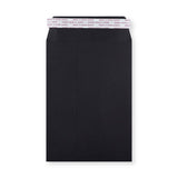 Musta läpällinen taskukirjekuori 229x162 mm (C5)